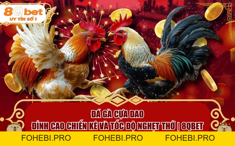 Đá Gà Cựa Dao: Đỉnh Cao Chiến Kê Và Tốc Độ Nghẹt Thở | 8QBET - fohebi.pro Đá Gà Cựa Dao: Đỉnh Cao Chiến Kê Và Tốc Độ Nghẹt Thở | 8QBET - fohebi.pro