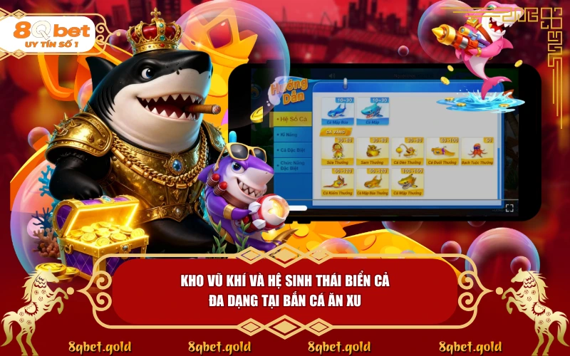 Bắn Cá Ăn Xu 8QBET: Tựa Game Giải Trí Kinh Điển Bắn Cá Ăn Xu 8QBET: Tựa Game Giải Trí Kinh Điển