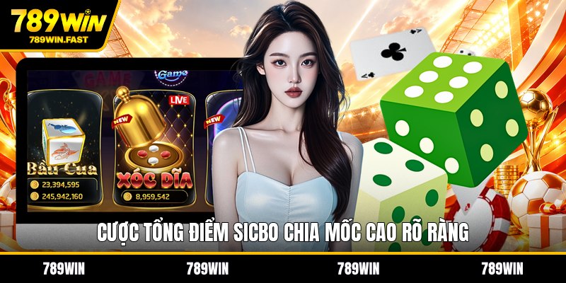 Cược Tổng Điểm Sicbo - Cách Đọc Cửa Và Tính Tiền Chuẩn - fohebi.pro