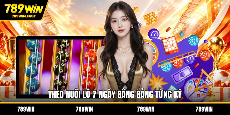 Nuôi Lô 7 Ngày - Cách Theo Số Qua Bảy Kỳ Liên Tiếp - fohebi.pro